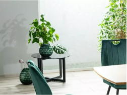 Stiklinis kavos staliukas ALMERIA B