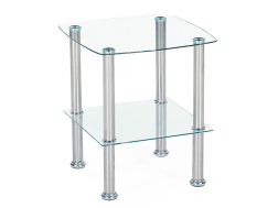 Stiklinis kavos staliukas CANARIA