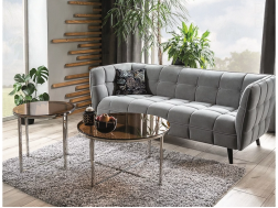 Stiklinis kavos staliukas CRYSTAL B