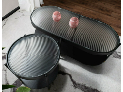 Stiklinis kavos staliukas LAGUNA A