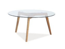 Stiklinis kavos staliukas OSLO L2