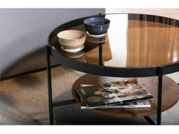 Stiklinis kavos staliukas PRIMA B