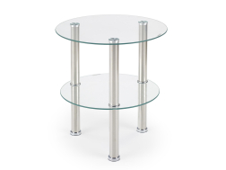 Stiklinis kavos staliukas SARDINIA