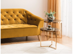 Stiklinis kavos staliukų rinkinys DELIA II