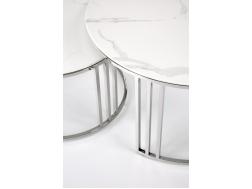 Stiklinis kavos staliukų rinkinys MERCURY 2