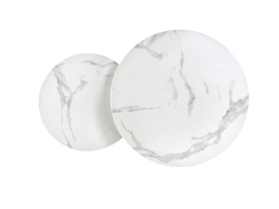 Stiklinis kavos staliukų rinkinys MERCURY 2