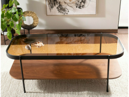 Stiklinis žurnalinis staliukas PRIMA A