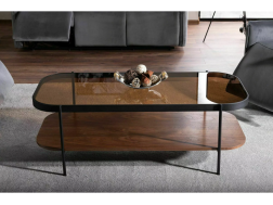 Stiklinis žurnalinis staliukas PRIMA A