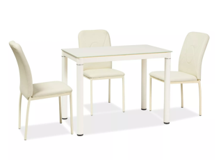 Stiklinis valgomojo stalas GALANT 110x70