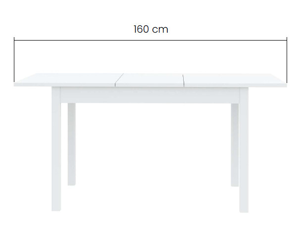 Išskleidžiamas Stalas SENDI 120 3 Išskleidžiamas Stalas SENDI 120 3