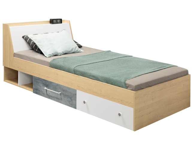 Jaunuolio lova su stalčiais ST12