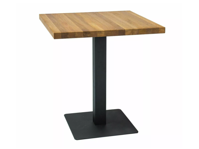 Stalas PURO 60x60 ĄŽUOLAS 1