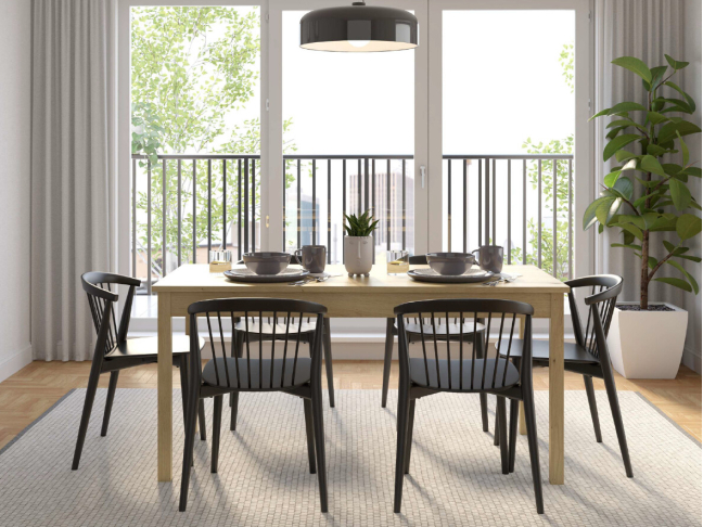 Išskleidžiamas Stalas SENDI 120 Išskleidžiamas Stalas SENDI 120