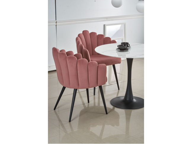 Apvalus stiklinis stalas AMBROSIO 3