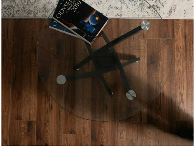 Stiklinis kavos staliukas AGIS A 3