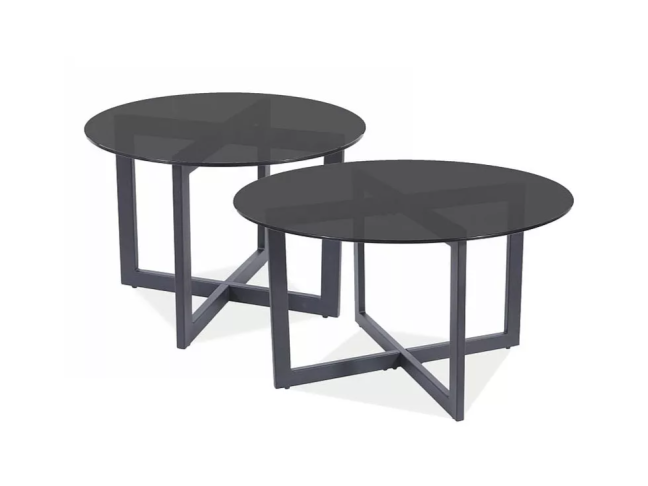 Stiklinis kavos staliukas ALMERIA B 2 Stiklinis kavos staliukas ALMERIA B 2