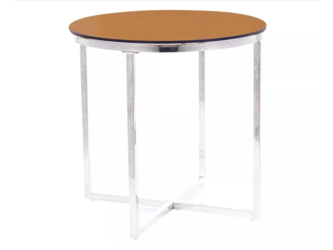 Stiklinis kavos staliukas CRYSTAL B Stiklinis kavos staliukas CRYSTAL B