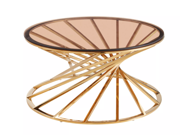 Stiklinis kavos staliukas OTTAVIA A