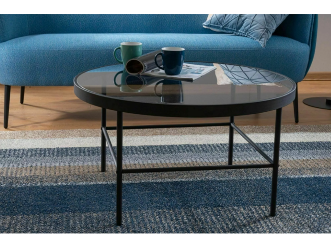 Stiklinis kavos staliukas VANESSA 2 Stiklinis kavos staliukas VANESSA 2