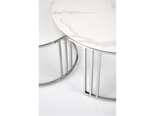 Stiklinis kavos staliukų rinkinys MERCURY 2 5