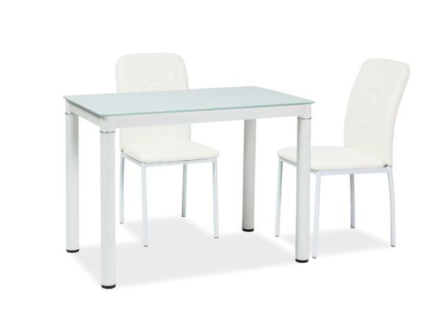 Stiklinis valgomojo stalas GALANT 100x60
