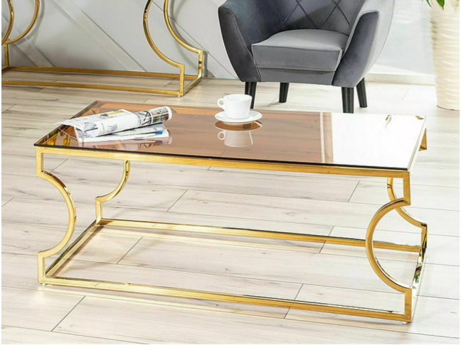 Stiklinis žurnalinis staliukas KENZO A 5