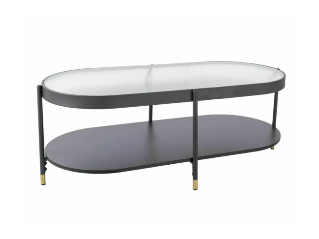 Stiklinis žurnalinis staliukas LAGUNA B