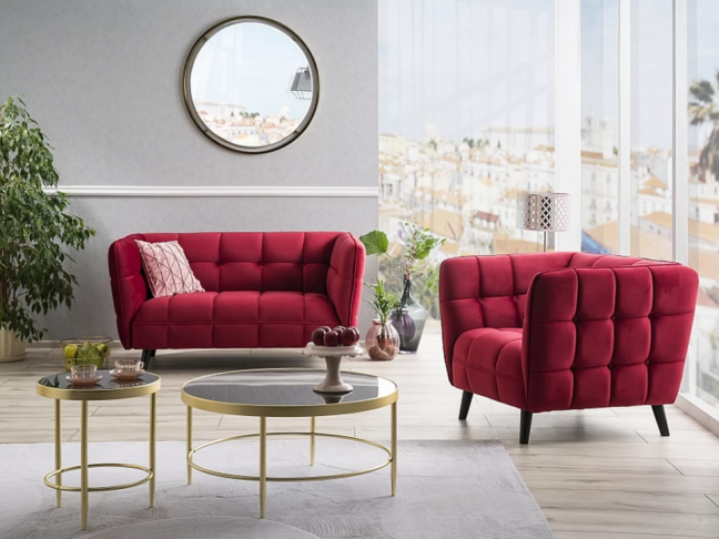 Stiklinis žurnalinis staliukas MYSTIC B 2