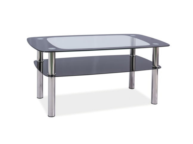 Stiklinis žurnalinis staliukas RAVA C Stiklinis žurnalinis staliukas RAVA C