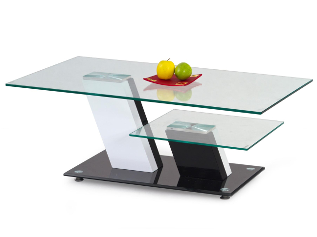 Stiklinis žurnalinis staliukas SAVANA Stiklinis žurnalinis staliukas SAVANA