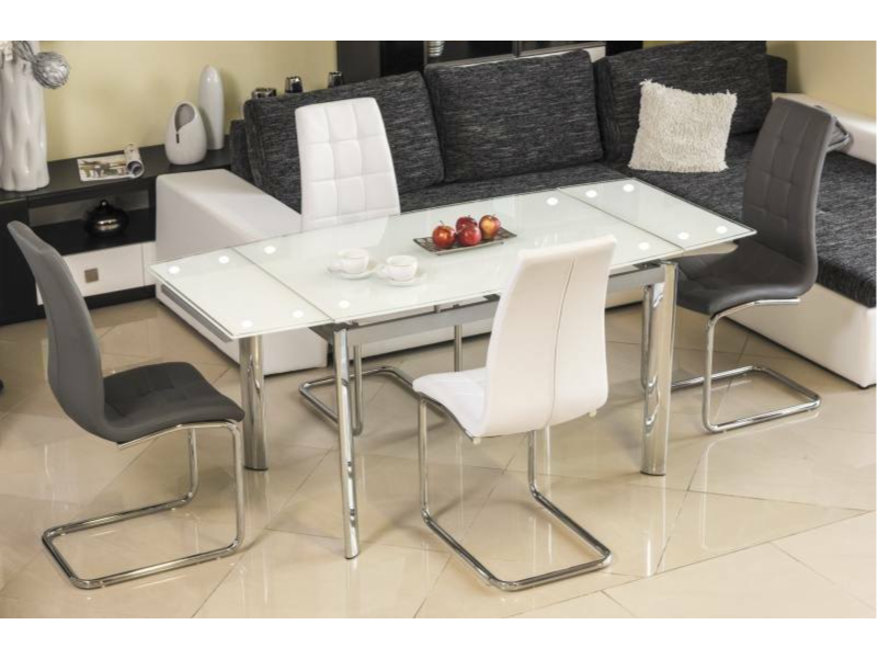 Stiklinis valgomojo stalas GD-020 Stiklinis valgomojo stalas GD-020