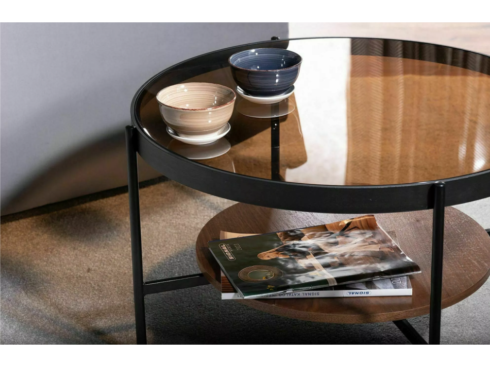 Stiklinis kavos staliukas PRIMA B 8 Stiklinis kavos staliukas PRIMA B 8