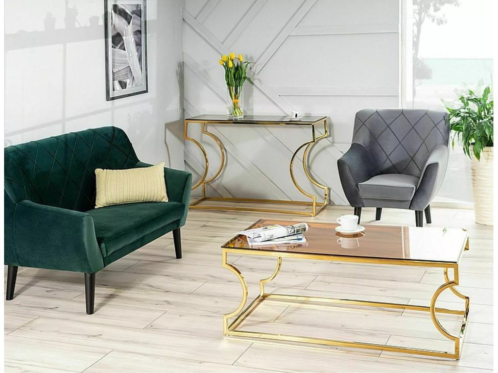 Stiklinis žurnalinis staliukas KENZO A 4 Stiklinis žurnalinis staliukas KENZO A 4