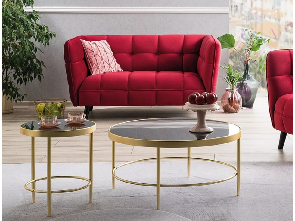 Stiklinis žurnalinis staliukas MYSTIC B 1 Stiklinis žurnalinis staliukas MYSTIC B 1