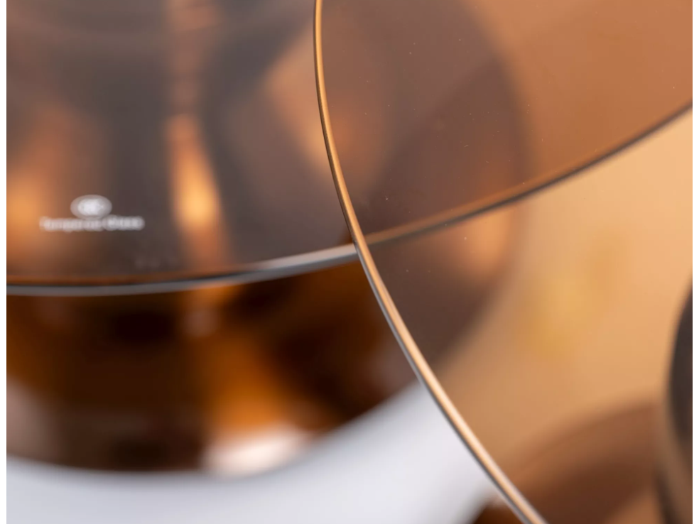 Stiklinis kavos staliukų rinkinys CASSIE 3