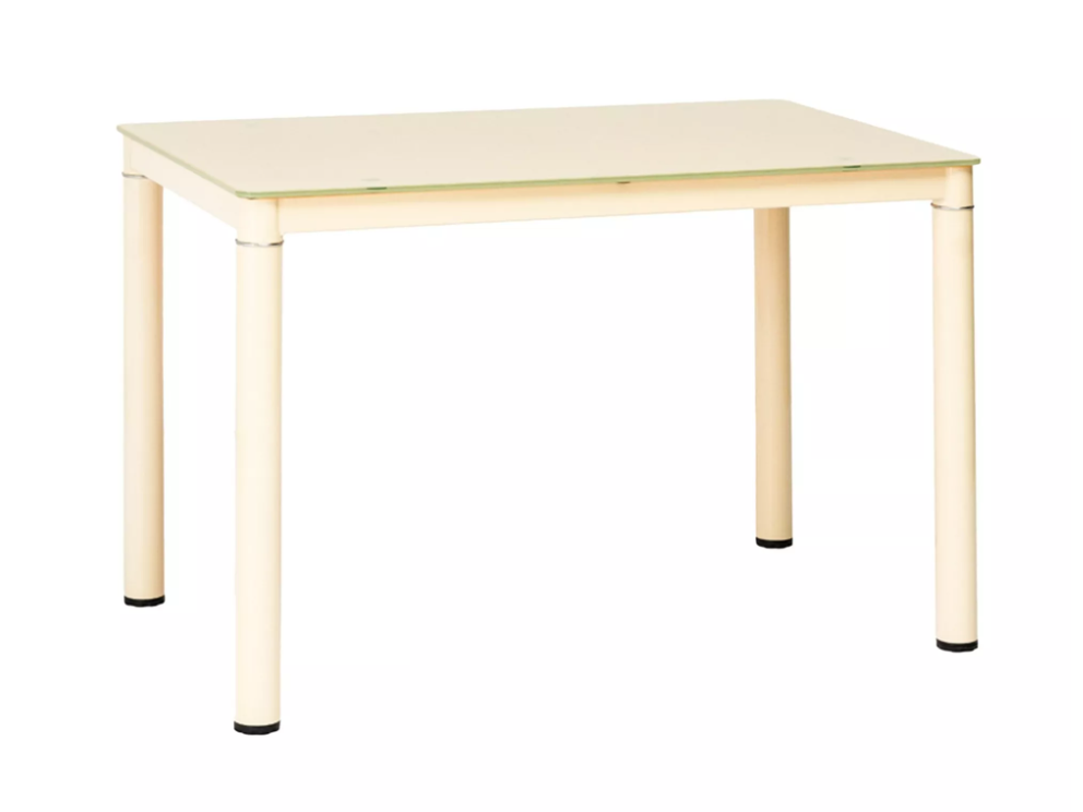 Stiklinis valgomojo stalas GALANT 110x70 2 Stiklinis valgomojo stalas GALANT 110x70 2