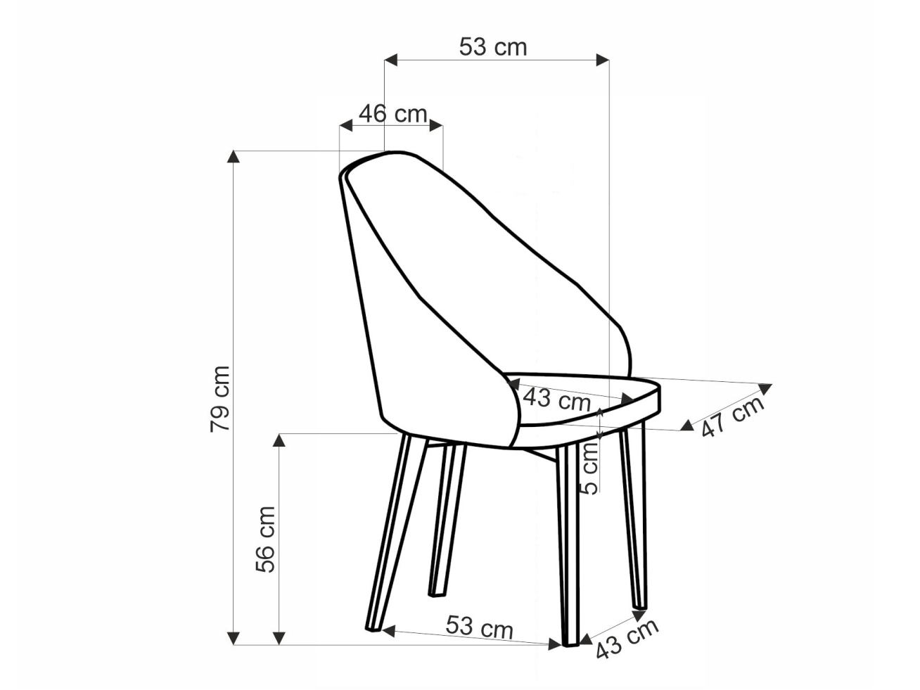 Sukamoji kėdė MALAGA 10
