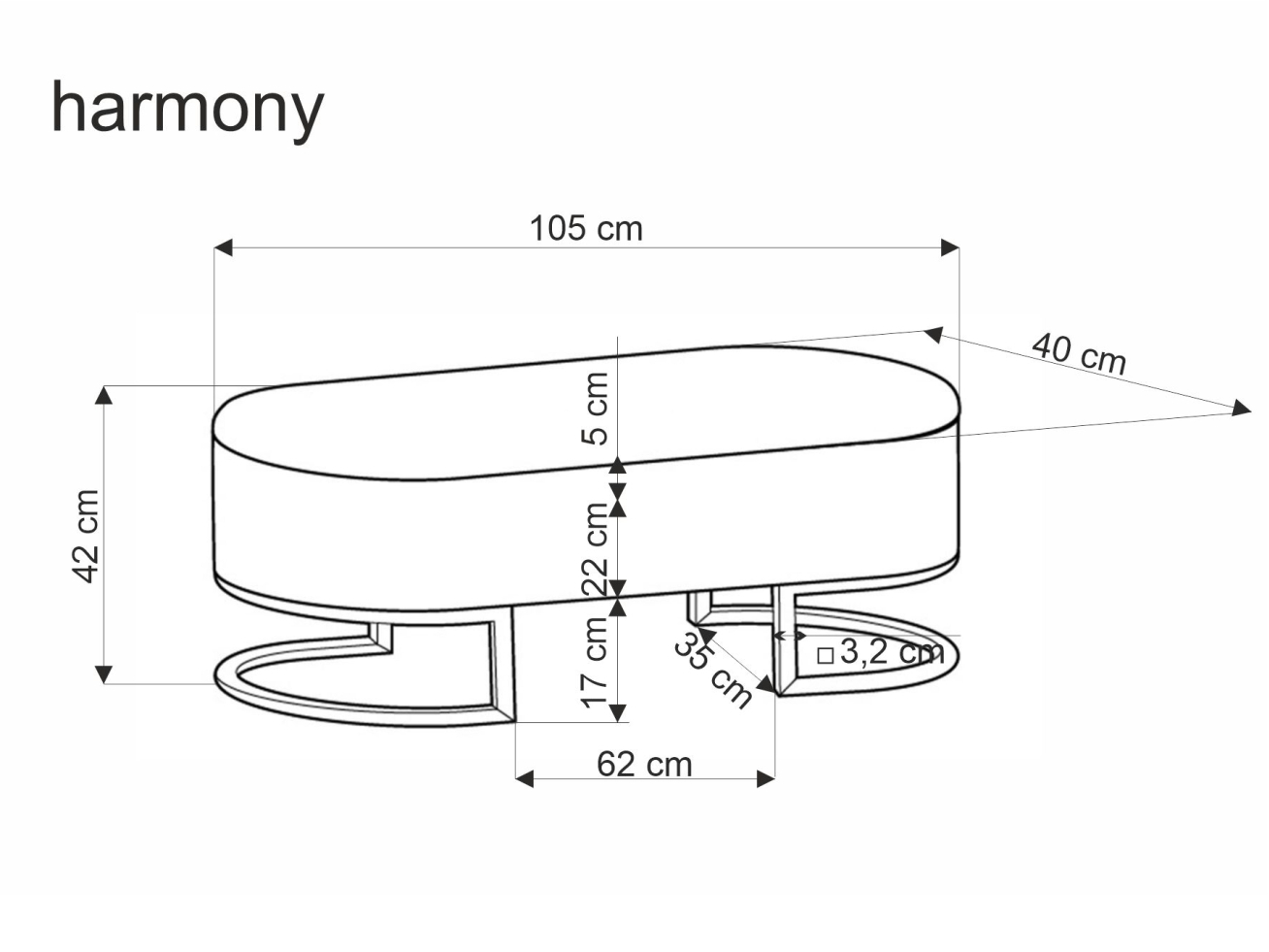 Suoliukas HARMONY 10