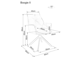 Sukamoji kėdė BOOGIE II