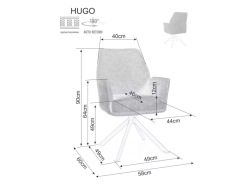 Sukamoji kėdė HUGO BREGO