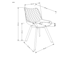 Sukamoji kėdė K-520