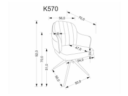 Sukamoji kėdė K-570