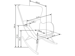 Supamas krėslas LIBERTO