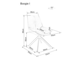 Sukamoji kėdė BOOGIE I