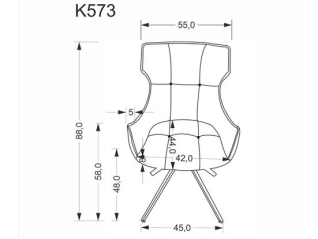 Sukamoji kėdė K-573