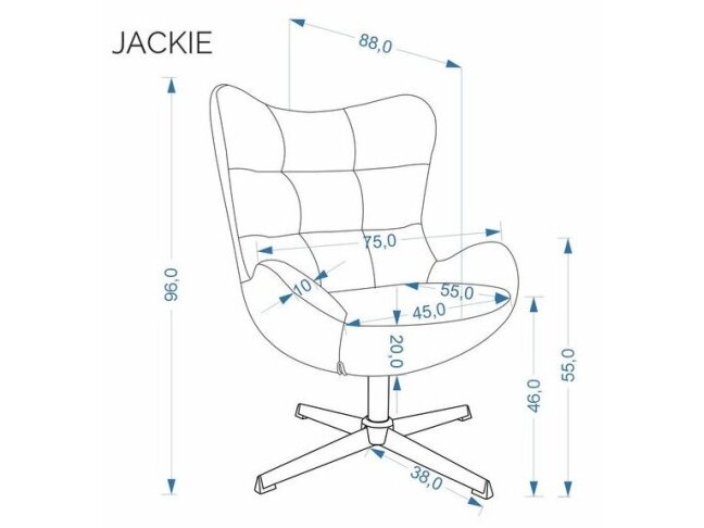 Sukamas fotelis JACKIE 2