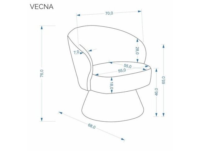 Sukamas fotelis VECNA 2 Sukamas fotelis VECNA 2