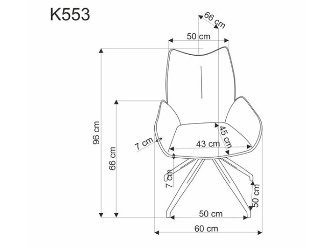 Sukamoji kėdė K-553 9