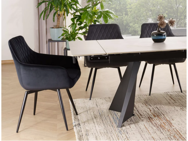 Sukamoji kėdė MARLO VELVET 4 Sukamoji kėdė MARLO VELVET 4