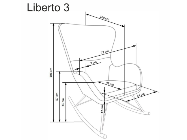 Supamas krėslas LIBERTO 3 10